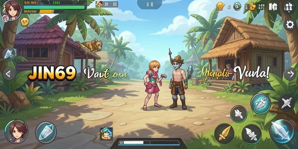 Tampilan gameplay JIN69 yang seru dan mengasyikkan.