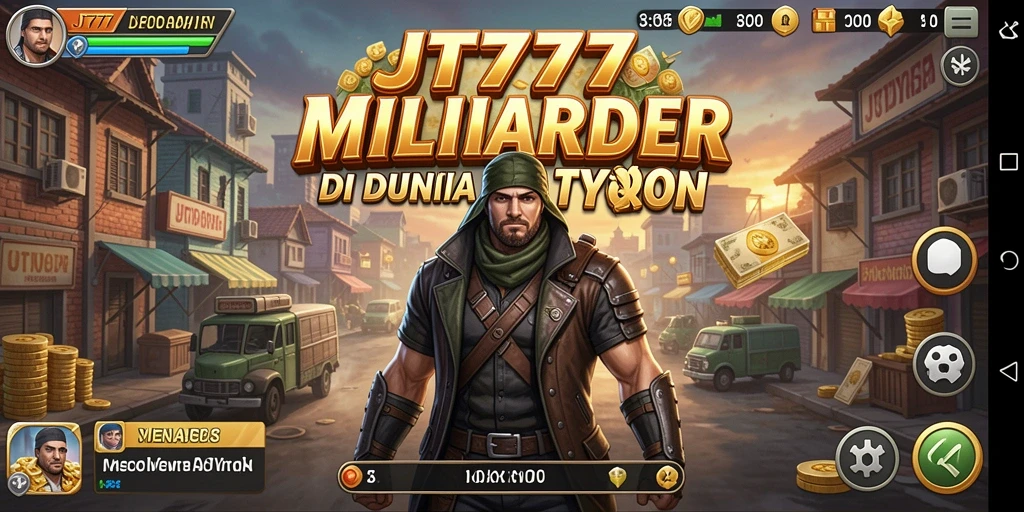 Tampilan gameplay JT777 yang menakjubkan dan realistis.