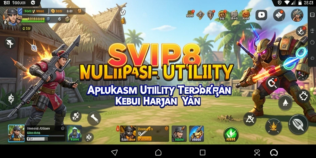 Tampilan antarmuka SVIP8 yang ramah pengguna dan fungsional.